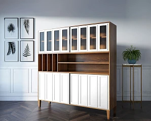 Буфет "Андерсен (Andersen)" большой арт AN25WH