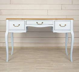 Стол письменный "Леонтина (Leontina)" в голубом цвете арт ST9347B