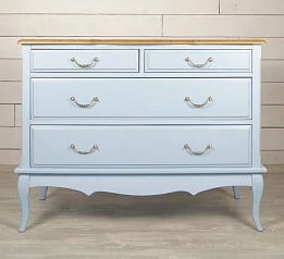 Комод «Leontina Blue» на 4 ящика арт ST9315B